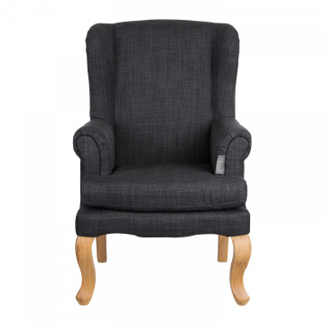 Quax gyerek karosszék - dark grey linen